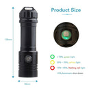 Dive Torch Snorkeling Accessories Diving Flashlight Underwater Signal Light