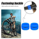 2pcs Bike Handlebar Tape Ring Anti-Skid Bicycle Handle Strap Sleeve (Blue)