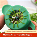 Green Onion Slicer Shredder Plum Blossom Kitchen Vegetable Cutter Chopper