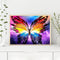 Oil Paint by Numbers Color Kit Butterfly DIY Picture Drawing Wall Craft Gifts