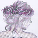 Butterfly Beauty Girl 5D Diamond DIY Painting Craft Kit Home Decor