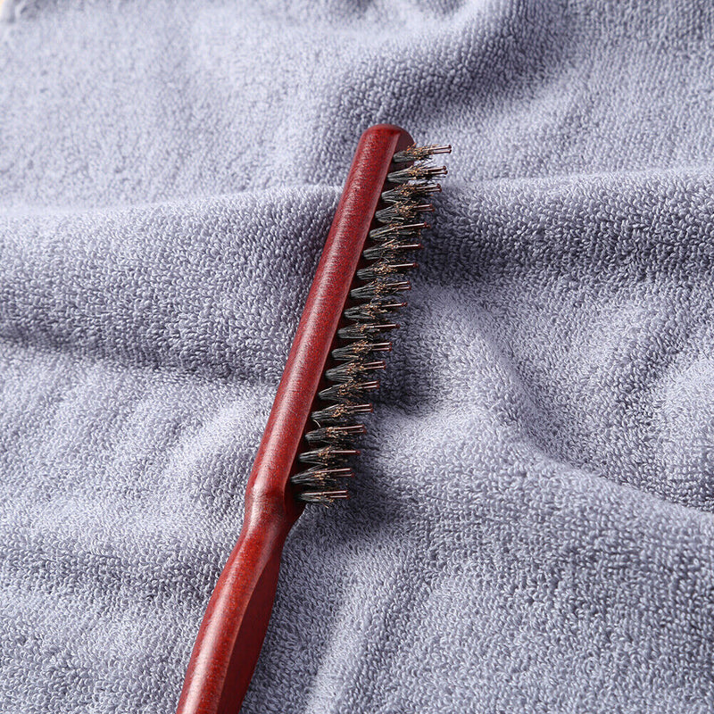 Pig Bristles Pointed Hair Comb Salon Dyeing Haircutting Hairdressing Hairbr