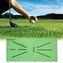 Detection Golf Training Mat Batting Golf Practice Aid Game Training Hitting Mat