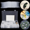 Needlework Floss Winder Sewing Tools Embroidery Organizer Box Plastic Storage