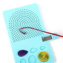 Paper Quilling Grid Handmade Paper Folding Craft DIY Quilling Tool (Blue)