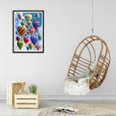 5D DIY Full Drill Diamond Painting Hot Air Balloon Embroidery Mosaic Needlework