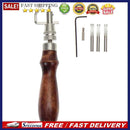 5 in1 DIY Leathercraft Adjustable Pro Stitching Groover Crease Leather Tool