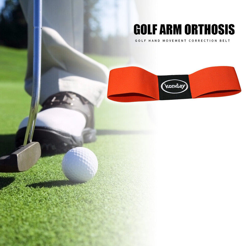 Elastic Golf Arm Posture Alignment Band Golf Practice Training AIDS Equipment