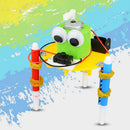 Mini Doodle Robot DIY Educational Physics Experiment Toys Gift for Children