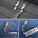 2x Stainless Steel Pocket Bag Suspension Clip EDC Outdoor Camping Quicklink Tool
