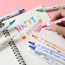 Color Changing Fluorescent Marker Highlighter Pen Set Paint Pen Drawing Tools