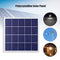 4W Solar Panel DIY Polycrystalline Silicon Solar Battery Charger 175x172mm