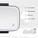 LED Light Car Sun Visor Vanity Mirror Sun-shading Cosmetic Automobile