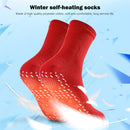 Winter Warm Thermal Socks Tourmaline Anti-Freezing Warm Soft Sock (Red) Newly