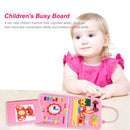 Kids Montessori Toys Educational Buckle Training Sensory Baby Busy Board