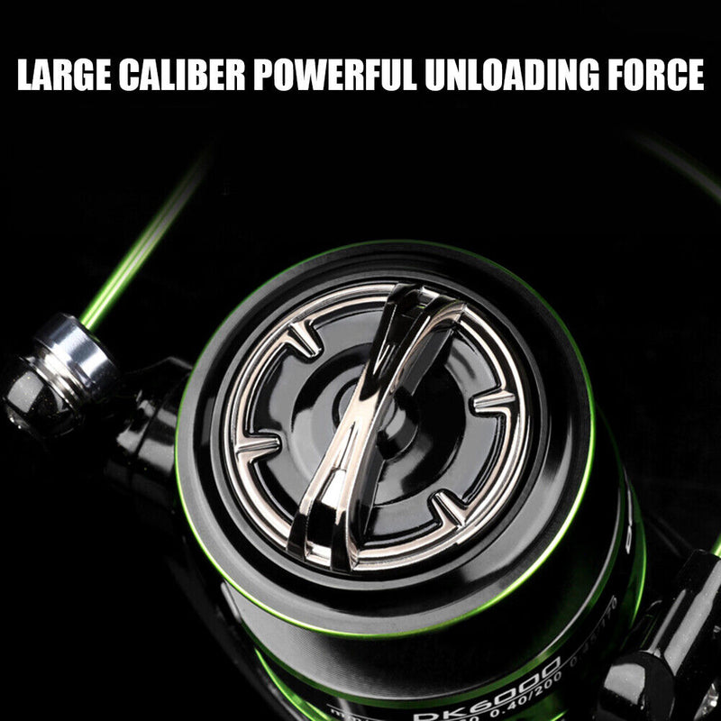 Spinning Fishing Reels Metal Spool Saltwater Carp Sea Fish Tackles (DK7000)
