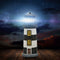 LED Lighthouse Solar Light Garden Outdoor Rotating Beacon Tower Lamp (A) Newly