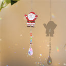 Crystal Diamond Angel Tears Catching Light Hanging Wind Chimes Decor (G)
