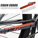 PP Bicycle Chain Stay Guard Mountain Road Bike Frame Protector Cover (Red) Newly