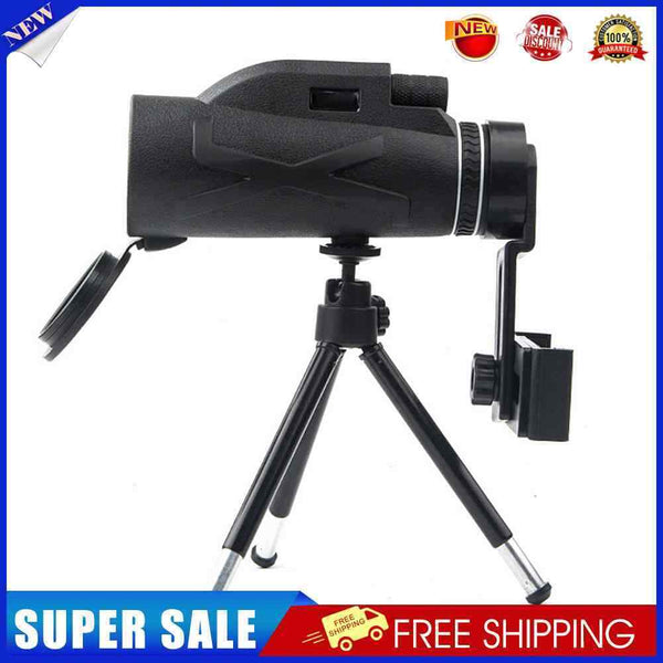 #A 80X100 HD High Magnification Monocular with/without Tripod Phone Clip Outdoor