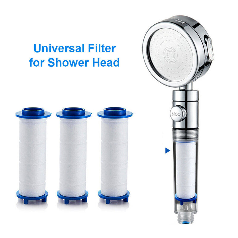 2pcs Universal Pressurized Shower Filter Cotton Sprayer Nozzle Cleaner Tool