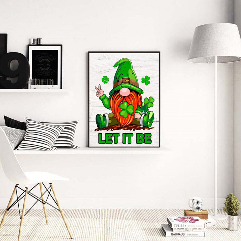40x50cm Paint By Numbers Gnome Oil Adults Children Home Bedroom Wall Decor Gift