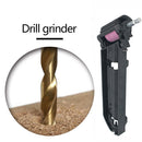 Portable Nail Drill Bit Grinding Wheel Sharpener with Wrench Grinder Tools Newly