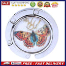 Foldable Metal Butterfly Purse Bag Hanger Handbag Table Hook(3099-16)