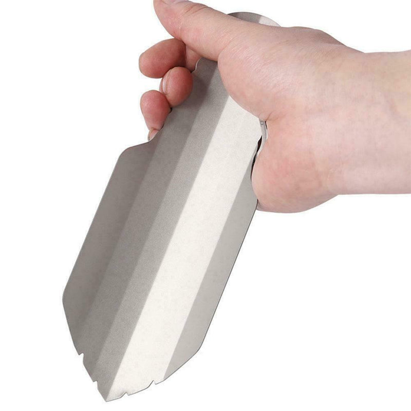 Ultralight Hand Shovel Pure Titanium Portable Digging Outdoor For Camp D1S2