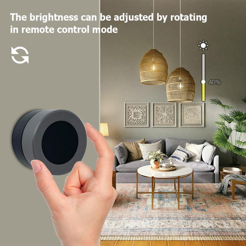 Wireless Switch Button Controller Smart Knob Battery Powered for Bedside