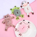 Scrunchie Elastic Cute Animal Hair Ties HairHoop Headband Plush HairBands