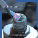 Shining Aurora Universal Colorful Cat's Eye Glue Glossy Cat Eye Gel Colorful