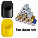 Shower Beer Holder Beverage Drink Rack Black Sticks Glass Sudski to L6W3