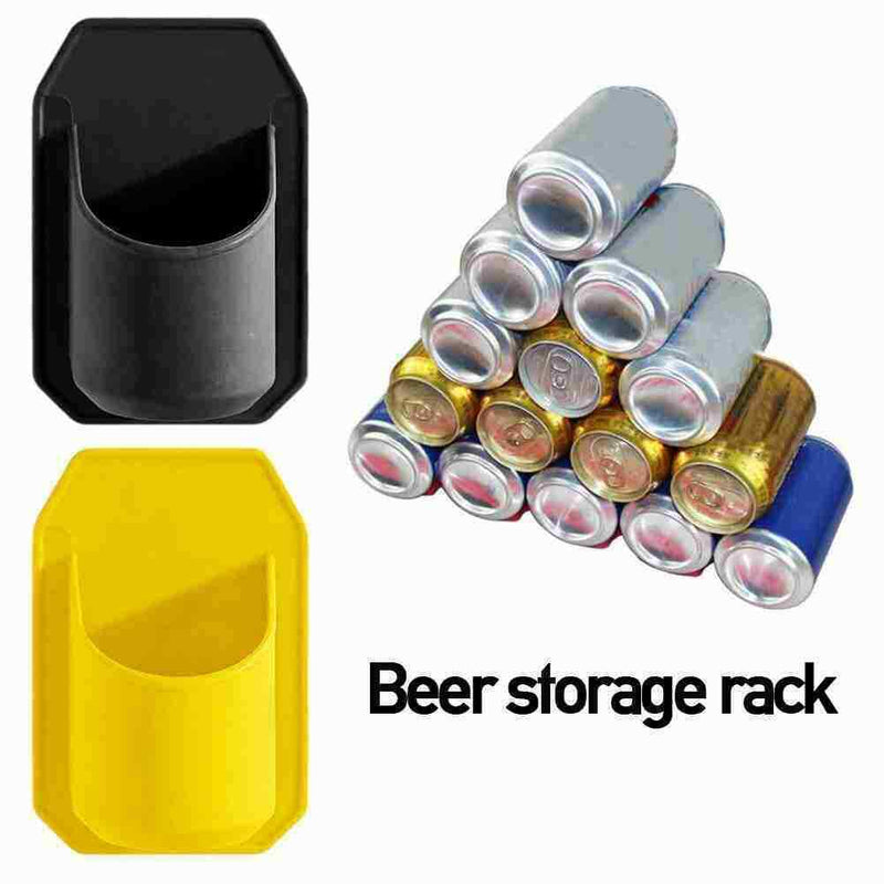 Shower Beer Holder Beverage Drink Rack Black Sticks Glass Sudski to L6W3