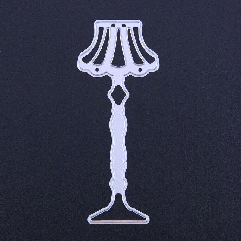 Floor Lamp Metal Cutting Dies Stencil Embossing Scrapbook DIY Craft Tool-14