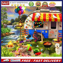 Street View Full Round Drill Diamond Painting Drawing Kit for Home Wall Decors