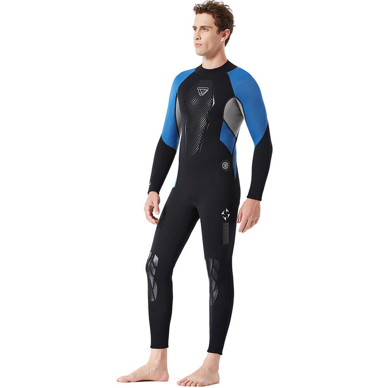 Neoprene Wetsuit 3mm Men Diving Cold-proof Swimming Snorkeling Surfing Wet Suit