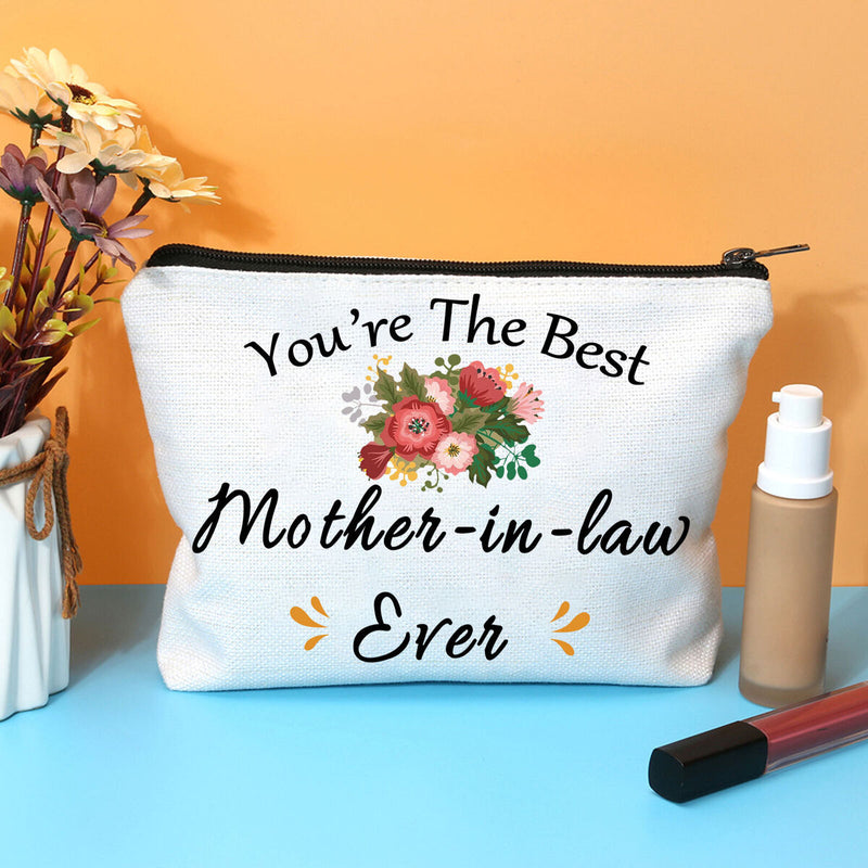 Women Mother-in-law Makeup Bags Zipper Canvas Hanging Toiletries Organizers
