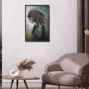 5D DIY Diamond Painting Kits Full Square Drill Dark Girl and Cat Mosaic Picture