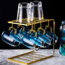Drying Organizer Metal Mug Holder Coffee Mug Storage Rack Holder Mug Cups Stand