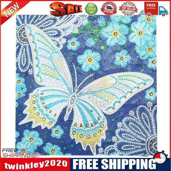 5D DIY Part Special Shaped Drill Diamond Painting Luminous Butterfly Paint