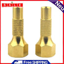 2pcs Tire Air Chuck for Tire Pump Inflator Gauge Brass Screw-On Tire Air Chuck