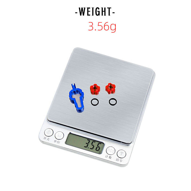 VXM 2pcs MTB Bike Schrader Presta Nozzle Wheel Nut Rim Conversion with Wrench