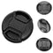 49MM Snap-On Front Lens Caps Cover For CanonsNikon M0R2 Photo Cameras R9K6 Q1F0