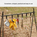 Outdoor Camping Moveable Hook Hanging Storage Rack S-Shaped Hanger (10pcs) Newly