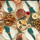 12pcs Christmas Elk Napkin Rings Napkin Holders Buckles Table Party Decor G4T8