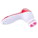 6"" 1 Sonic Vibration Massager Face Cleaning Brush Exfoliating Facial Cleaner