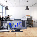 Projector Alarm Clock, LED Digital Alarm Clock Radio for Home, Office (2)