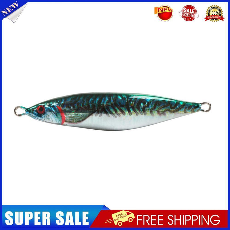 S Shaped Luminous Fishing Lure 12cm 160g Metal Artificial Bait (JIG81-1)