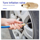 Air Pump Chuck Clip Brass Car Tire Inflator Valve Connector Adapter Repair